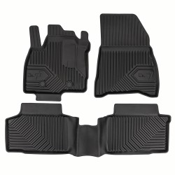 Tappetini compatibili con Dacia Duster III Mild Hybrid dal 2024 in poi, su misura in Gomma TPE